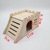 Hamster Swing SeesawSmall Nest Solid Wood Small House Hamster Sleeping