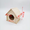 Hamster Swing SeesawSmall Nest Solid Wood Small House Hamster Sleeping